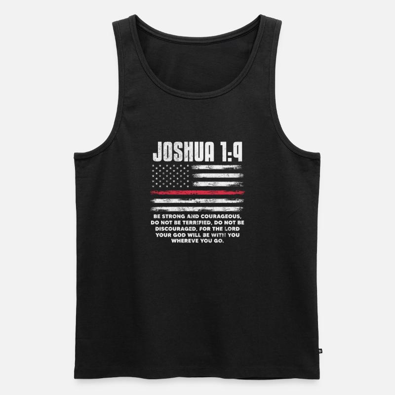 Bibel - Männer Premium Bio Tank Top - Schwarz