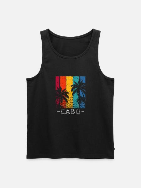 Mexique Cabo Mexican Nation Cadeau - Débardeur bio Premium Homme - noir