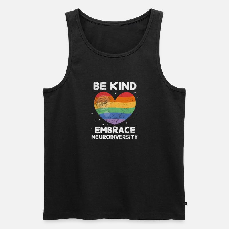 ADHS - Männer Premium Bio Tank Top - Schwarz
