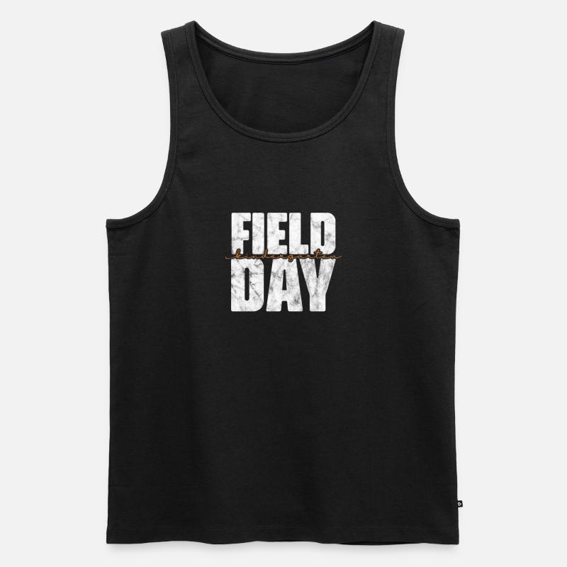 Kindergarten - Männer Premium Bio Tank Top - Schwarz