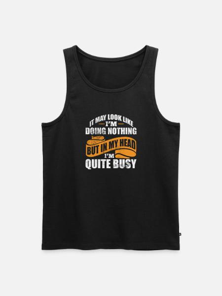ADHD - Men's Premium Organic Tank Top - black