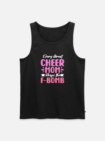 Cheerleader - Männer Premium Bio Tank Top - Schwarz