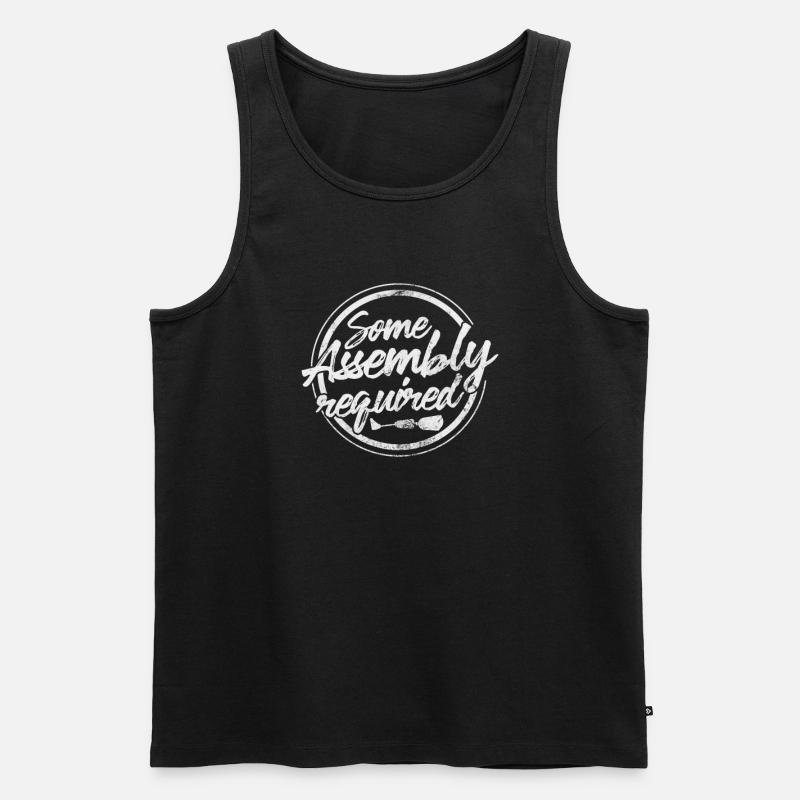 Amputation - Männer Premium Bio Tank Top - Schwarz