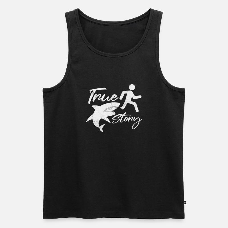 Amputation - Männer Premium Bio Tank Top - Schwarz