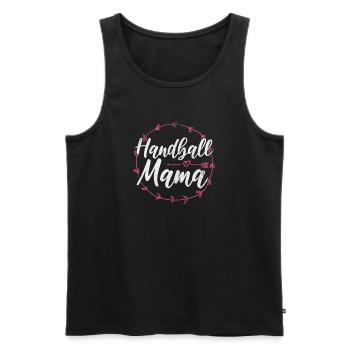 Handball Handball Joueur Handball Joueur de handball Cadeau sportif - Débardeur bio Premium Homme - noir - Devant - Michal (187cm)