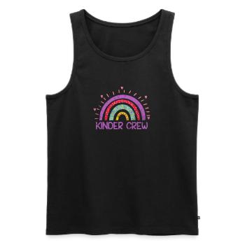 Kindergarten - Männer Premium Bio Tank Top - Schwarz - Vorne - Michal (187cm)