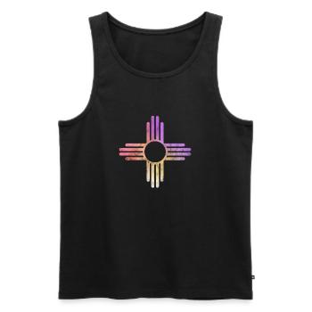 Mexico - Men's Premium Organic Tank Top - black - Front - AI Model Male 178 light (178cm)