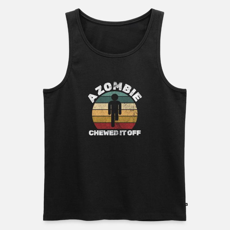 Amputation - Männer Premium Bio Tank Top - Schwarz