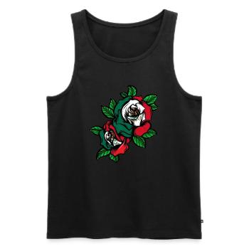 Cadeau de la nation mexicaine mexicaine - Débardeur bio Premium Homme - noir - Devant - AI Model Male 178 light (178cm)