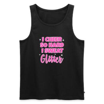 Cheerleader - Männer Premium Bio Tank Top - Schwarz - Vorne - Michal (187cm)