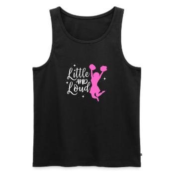 Cheerleader - Débardeur bio Premium Homme - noir - Devant - AI Model Male 178 light (178cm)