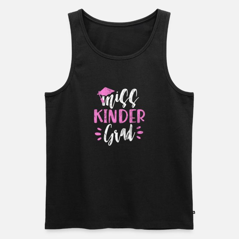 Kindergarten - Männer Premium Bio Tank Top - Schwarz