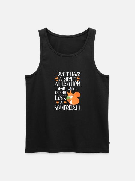 ADHD ADHD Attention Deficit Gift - Men's Premium Organic Tank Top - black