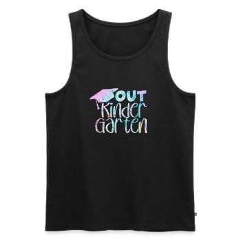 Kindergarten - Männer Premium Bio Tank Top - Schwarz - Vorne - Michal (187cm)