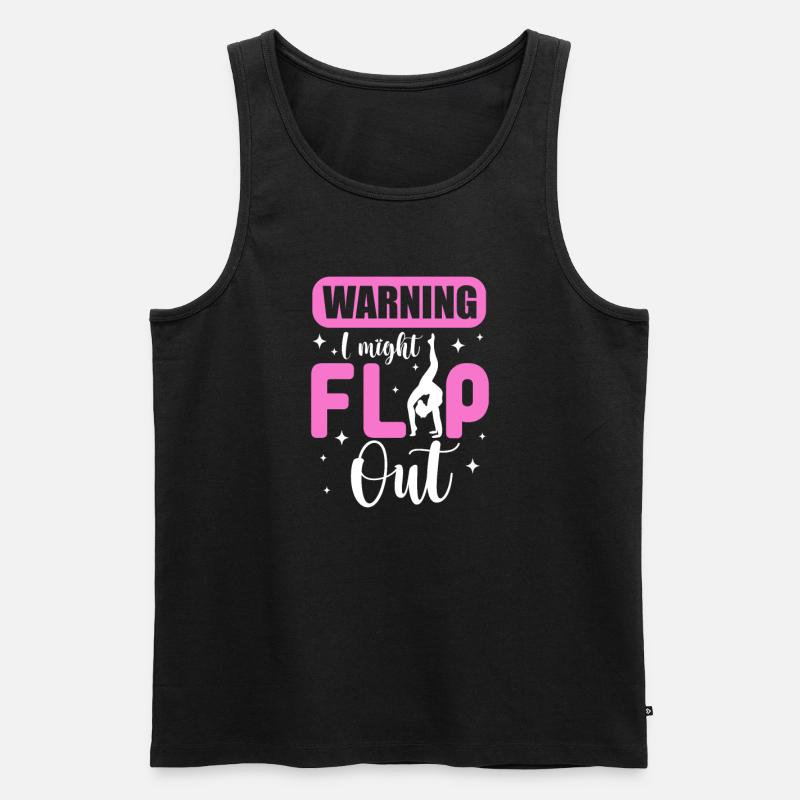 Cheerleader - Männer Premium Bio Tank Top - Schwarz