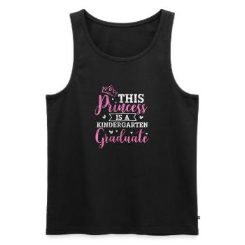 Kindergarten - Männer Premium Bio Tank Top - Schwarz - Vorne - Michal (187cm)
