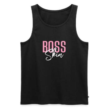 Beautician Cosmetics Makeup Gift - Men's Premium Organic Tank Top - black - Front - AI Model Male 178 light (178cm)