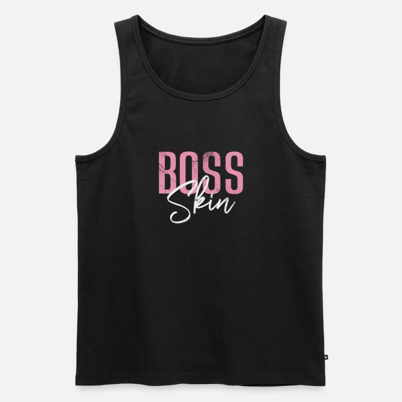 Kosmetikerin - Männer Premium Bio Tank Top - Schwarz