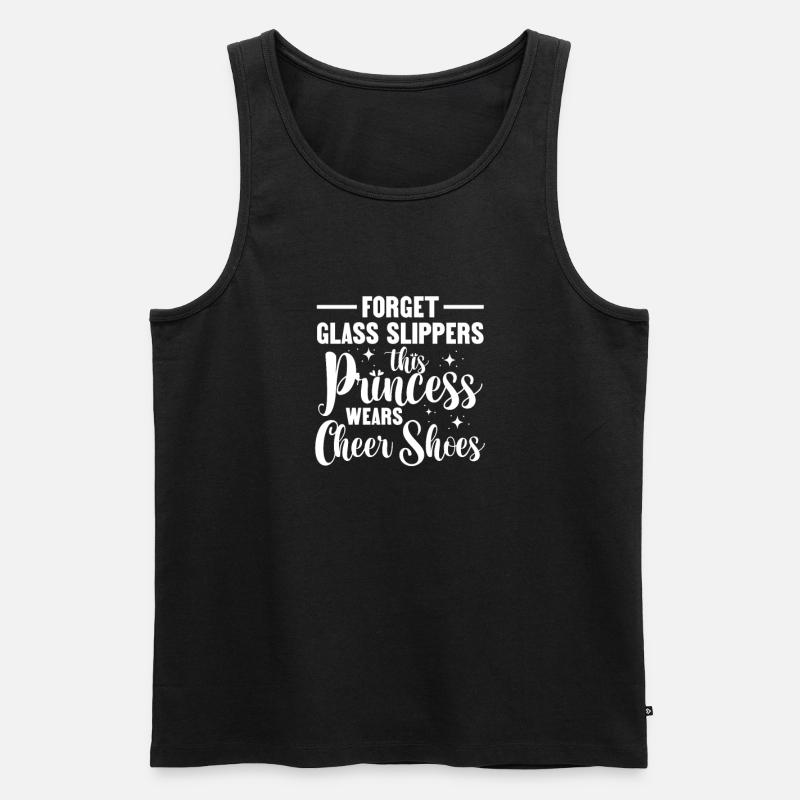 Cheerleader - Männer Premium Bio Tank Top - Schwarz