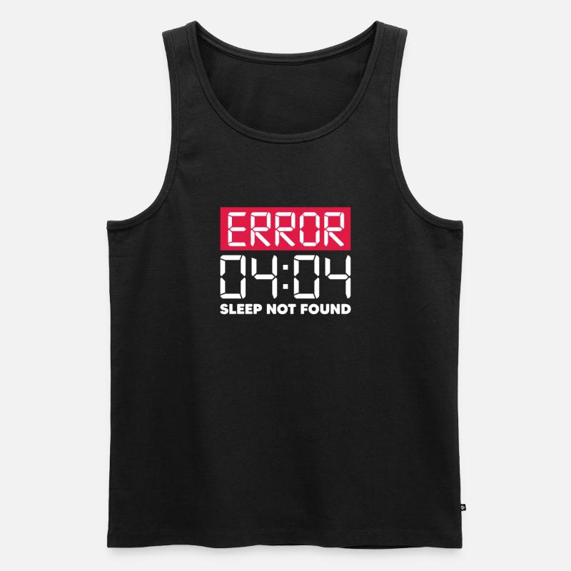 Hacker Coder Computer Hacking Cadeau - Débardeur bio Premium Homme - noir