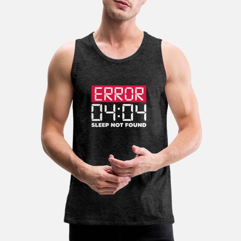 Hacker Coder Computer Hacking Gift Men's Premium Organic Tank Top