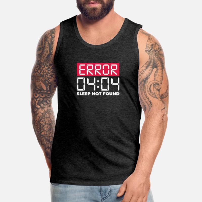 Hacker Coder Computer Hacking Gift Men's Premium Organic Tank Top
