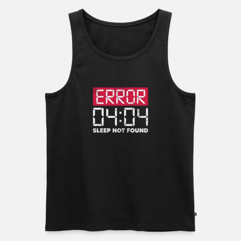 Hacker - Männer Premium Bio Tank Top - Schwarz