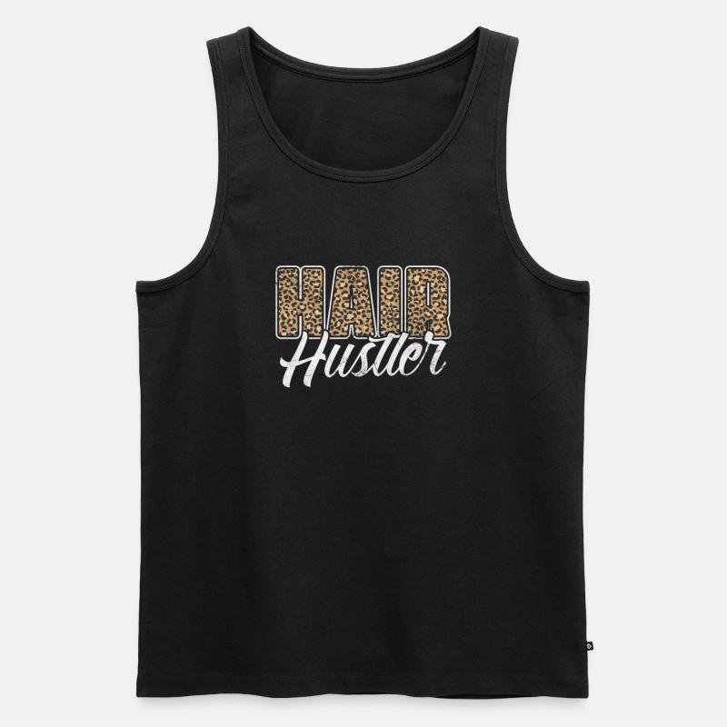 Kosmetikerin - Männer Premium Bio Tank Top - Schwarz