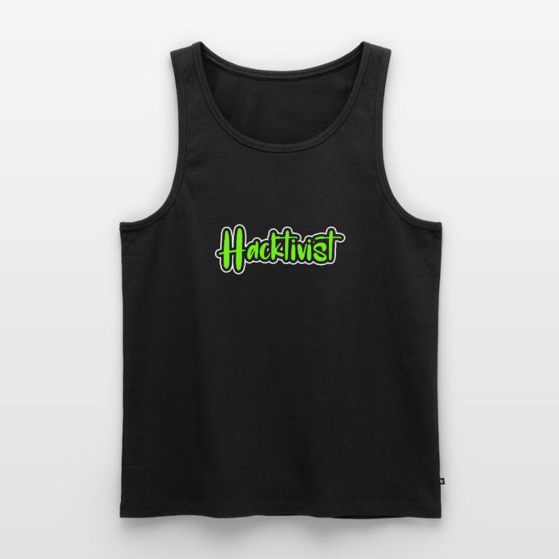 Hacker Coder Computerfreak Nerd Hacking Geschenk Männer Premium Bio Tank Top
