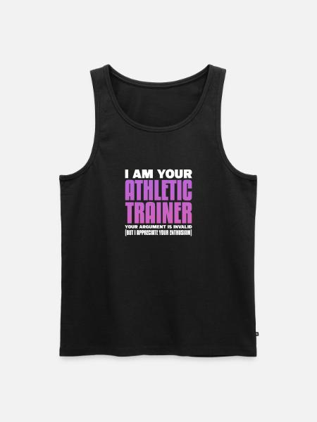 Sports Physician - Men's Premium Organic Tank Top - black