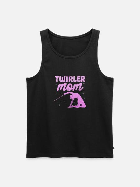 Baton Twirling - Men's Premium Organic Tank Top - black