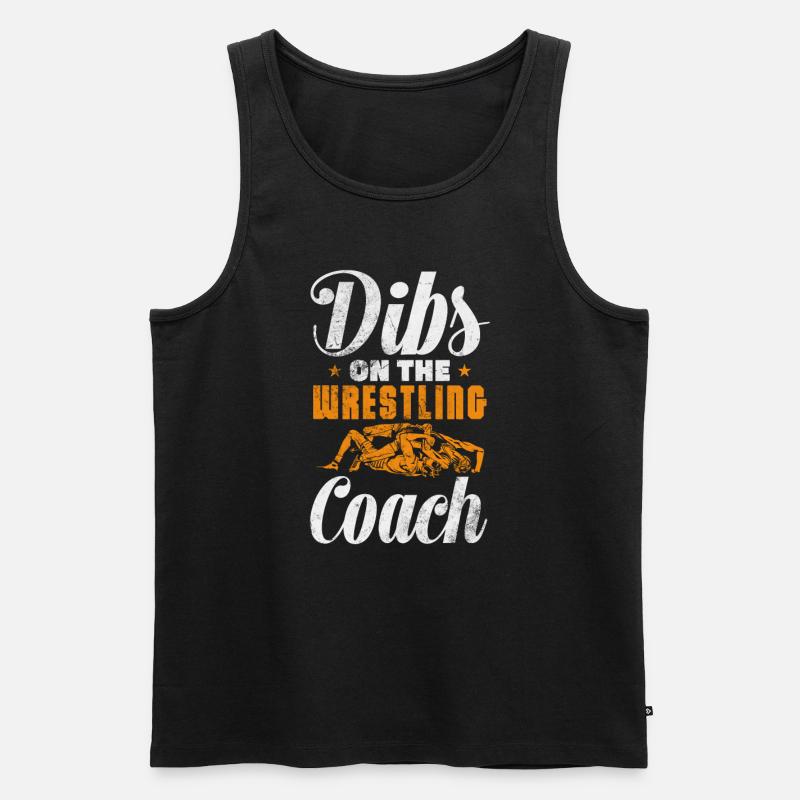 Wrestling - Männer Premium Bio Tank Top - Schwarz