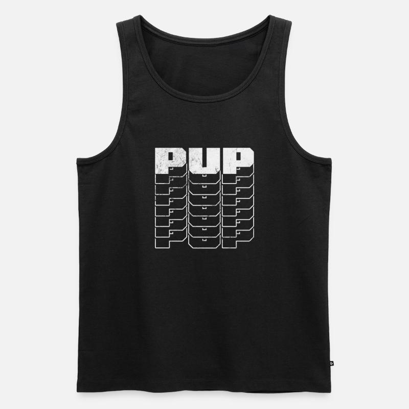 Sadomaso - Männer Premium Bio Tank Top - Schwarz