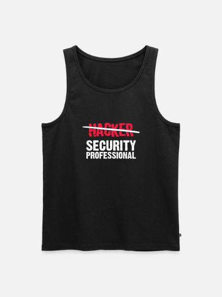 Hacker Coder Computer Hacking Gift - Men's Premium Organic Tank Top - black