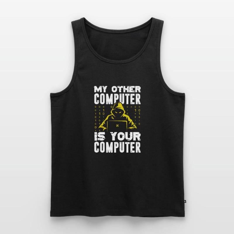 Hacker Coder Computerfreak Nerd Hacking Geschenk Männer Premium Bio Tank Top
