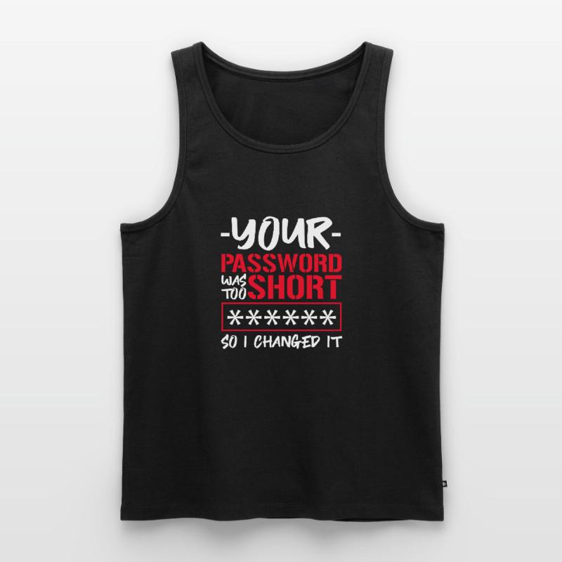 Hacker Coder Computerfreak Nerd Hacking Geschenk Männer Premium Bio Tank Top