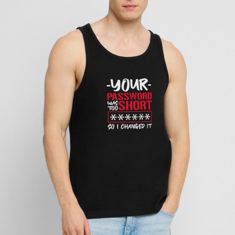 Hacker Coder Computerfreak Nerd Hacking Geschenk Männer Premium Bio Tank Top