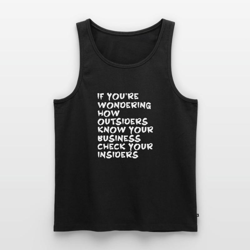 Hacker Coder Computerfreak Nerd Hacking Geschenk Männer Premium Bio Tank Top