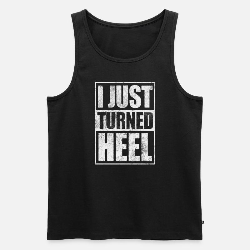 Wrestling - Männer Premium Bio Tank Top - Schwarz