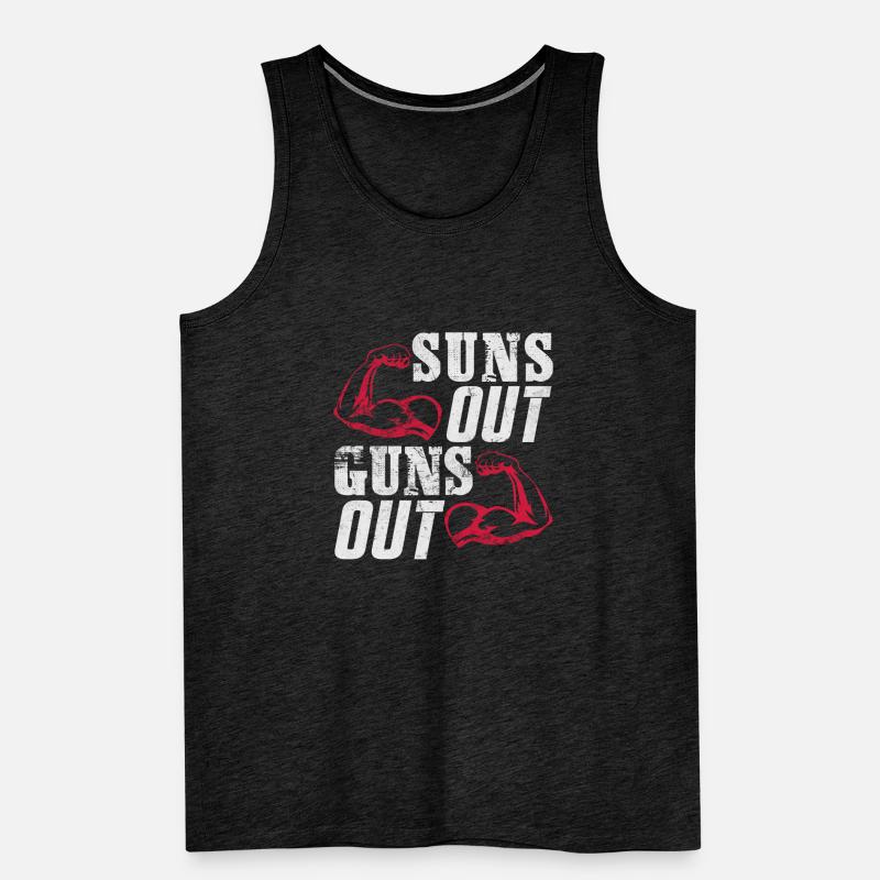 Bodybuilder Männer Premium Bio Tank Top