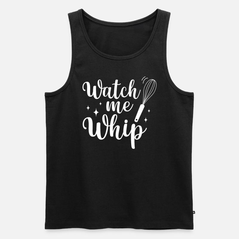 Bäcker Bäckerein Backwaren Backen Geschenk - Männer Premium Bio Tank Top - Schwarz