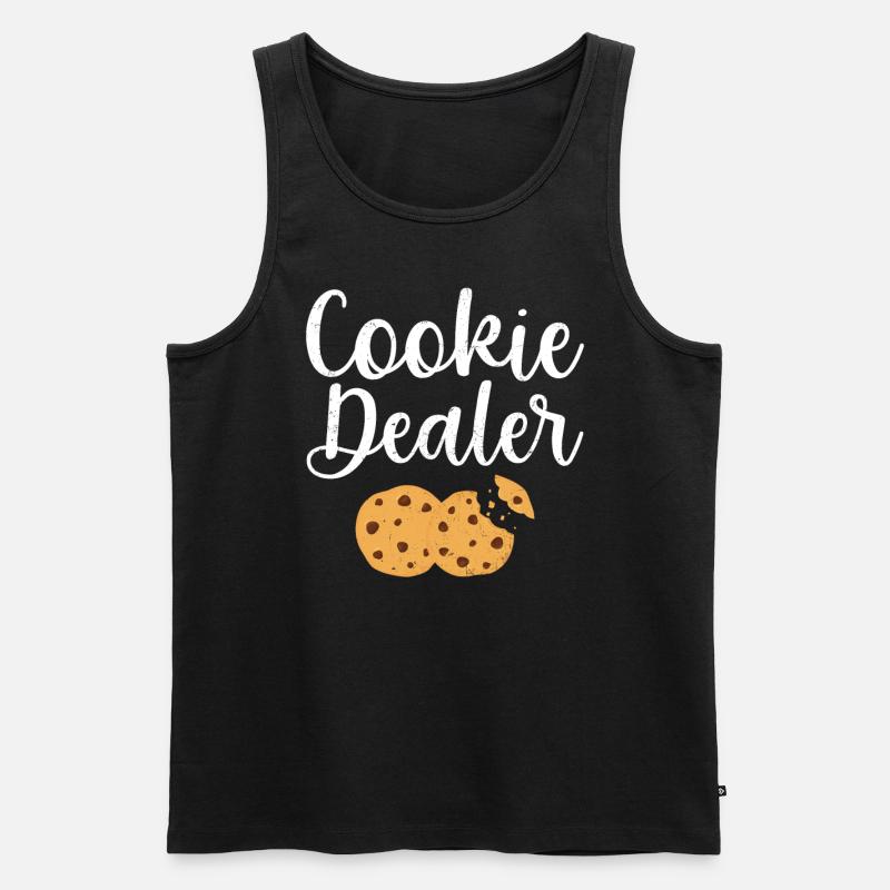Bäcker - Männer Premium Bio Tank Top - Schwarz