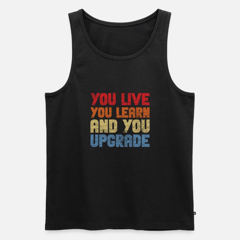 Scheidung - Männer Premium Bio Tank Top - Schwarz