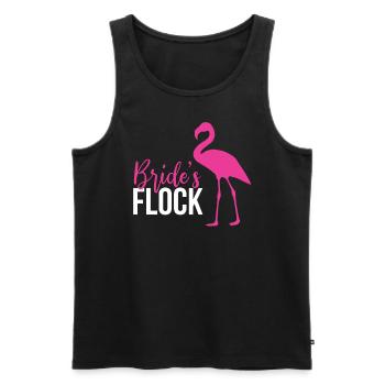 Bachelorette Hen Party Bride - Men's Premium Organic Tank Top - black - Front - AI Model Male 178 light (178cm)