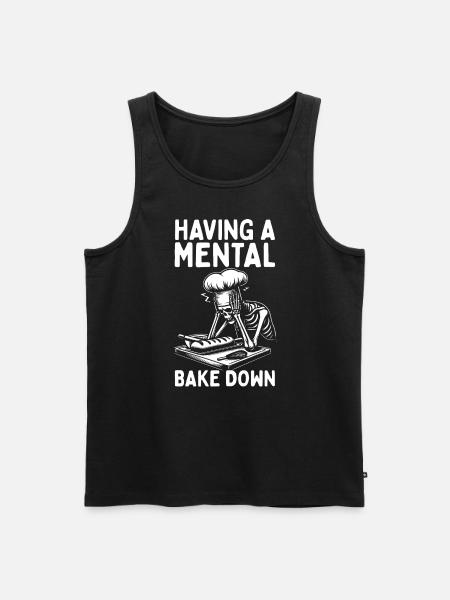 Baker Bakery Bakery Baking Gift - Men's Premium Organic Tank Top - black