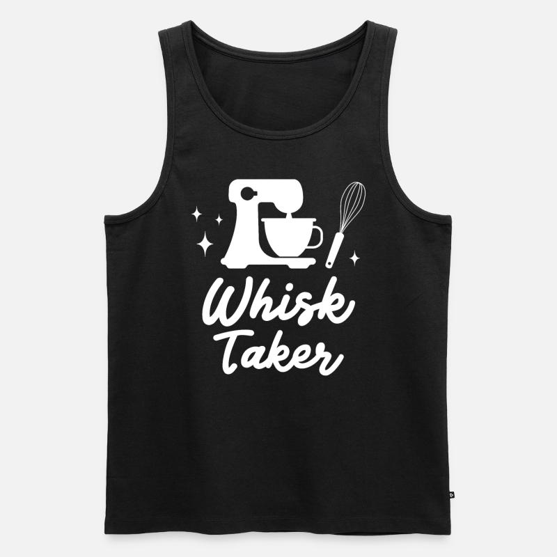 Bäcker Bäckerein Backwaren Backen Geschenk - Männer Premium Bio Tank Top - Schwarz