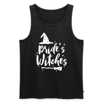 Bachelorette Hen Party Bride - Men's Premium Organic Tank Top - black - Front - AI Model Male 178 light (178cm)