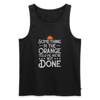 Country - Men's Premium Organic Tank Top - black - Front - AI Model Male 178 light (178cm)