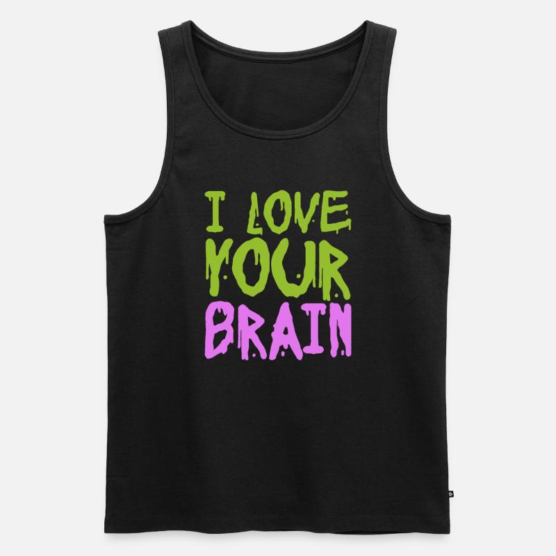 Zombie Zombie-Jäger Zombieapokalypse Geschenk - Männer Premium Bio Tank Top - Schwarz