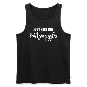 Junggeselle Jungesellenabschied - Männer Premium Bio Tank Top - Schwarz - Vorne - AI Model Male 178 light (178cm)